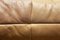 Camel Brown Leather Togo 2- and 3-Seat Sofa by Michel Ducaroy for Ligne Roset, Set of 2 3