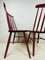 Vintage Bordeaux Red Wooden Dining Chairs by Ilmari Tapiovaara, 1960s, Set of 2 9