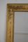Espejo de pared de madera dorada, Imagen 9