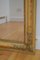 Espejo de pared de madera dorada, Imagen 5