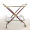 Mid-Century Italian Bar Cart from Cesare Lacca, 1950s, Image 8