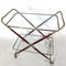 Mid-Century Italian Bar Cart from Cesare Lacca, 1950s, Image 5