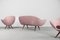 Mid-Century Space Age Velour Lounge Set from Paged, 1972, Set of 3, Image 19