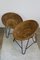 Vintage German Wicker Basket Chairs, 1970s, Set of 2, Image 2