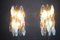 Murano Glass Polyhedral Sconces by Paolo Venini, Set of 2 4