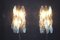 Murano Glass Polyhedral Sconces by Paolo Venini, Set of 2 5