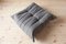 Pouf Togo grigio in microfibra di Michel Dacaroy per Line Roset, anni '70, Immagine 3