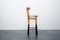 Industrial Wood and Metal Stool with Backrest 3