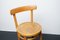 Industrial Wood and Metal Stool with Backrest 12