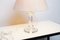 Lámpara de mesa vintage de vidrio de Holmegaard, años 60, Imagen 3