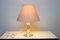 Vintage Glass Table Lamp from Holmegaard, 1960s, Image 7