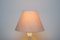 Vintage Glass Table Lamp from Holmegaard, 1960s, Image 6