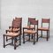 Mid-Century Rush Dudouyt Style Dining Chairs, Set of 6 8