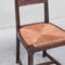 Mid-Century Rush Dudouyt Style Dining Chairs, Set of 6 12