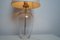 Vintage Handmade Glass Table Lamp from Ikea, 1970s 4
