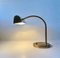 Lampe de Bureau Mid-Century Scandinave en Laiton de ES Horn, 1950s 4