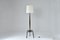 French Wrought Iron Floor Lamp, 1940s 5
