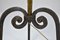 French Wrought Iron Floor Lamp, 1940s 7