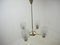 Mid-Century Chandelier, Czechoslovakia 11