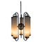 Large Bauhaus Tubular Chandelier, 1930s 1