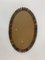 Specchio ovale Mid-Century in teak, anni '60, Immagine 4