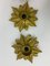 Wall Lamp Flower Sconces, 1970s, Set of 4, Image 10