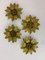 Wall Lamp Flower Sconces, 1970s, Set of 4 2