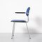 Blue 1236 Tube Chair attributed to André Cordemeyer for Gispen, Image 3