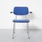 Blue 1236 Tube Chair attributed to André Cordemeyer for Gispen 2