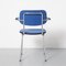 Blue 1236 Tube Chair attributed to André Cordemeyer for Gispen 4
