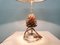 Hollywood Regency Pine Cone Table Light, France, 1970s 5