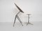 Architect Table and Stool by Friso Kramer for Ahrend De Circel, the Netherlands, 1950s, Set of 2 1