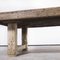 Long 18th Century French Low Scrubbed Occasional Table 8