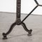 French Stone Top Cast Iron Cafe Bistro Table, 1930s, Image 7