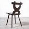 French Oak Dining Chair, 1950s, Set of 3, Image 8