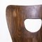 Silla de comedor francesa de madera curvada de Joamin Baumann, años 50. Juego de 6, Imagen 8