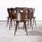 French Bentwood Classic Shaped Dining Chair by Joamin Baumann, 1950s, Set of 6 6