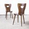 French Bentwood Classic Shaped Dining Chair by Joamin Baumann, 1950s, Set of 2 3