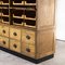 Large Glazed Haberdashery Cabinet with Up and Over Doors, 1930s 10