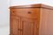 Mid-Century Swedish Modern Buffet Cabinet with Carrara Marble Inlay 15