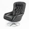 Leather Swivel Armchair, Image 3