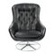 Leather Swivel Armchair, Image 2