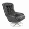 Leather Swivel Armchair 1