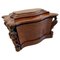 Antique William IV Mahogany Serpentine Shaped Wine Cooler, Image 1