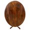 Large Antique Rosewood Oval Centre Table, Image 1