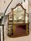 Antique Victorian Burr Walnut Ormolu Mounted Mirror Back Credenza, Image 3