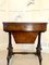 Antique Burr Walnut Inlaid Work Table 4