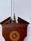 Antique George III Mahogany Inlaid Banjo Barometer, Image 4