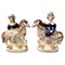 Antike viktorianische Staffordshire Figuren, 2er Set 1