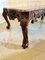 Antique French Carved Walnut Coffee Table 8